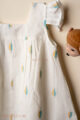 Image for Kusvaa Grw112 Vriti Handloom Cotton Girls Dress Side New