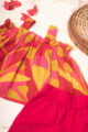Image for Kusvaa Grw115 Ojas Cotton Girls Top Short Set Closeup