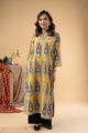 Image for Kusvaa Wkr277 Illa Cotton Handblock Print Kurta Front