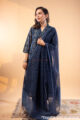 Image for Kusvaa Wkr278 Shravya Chanderi Straight Kurta Pocket New