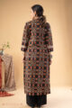Image for Kusvaa Wkr283 Sia Cotton Handblock Print Kurta Sitting