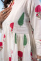 Image for Kusvaa Wkr286 Niralika A Line Cotton Kurta Closeup