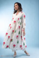 Image for Kusvaa Wkr286 Niralika A Line Cotton Kurta Side