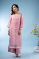 Image for Kusvaa Wkr287 Vidija Organza Straight Fit Kurta Front