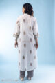 Image for Kusvaa Wkr290 Rista Handblock Print Cotton Kurta Pocket