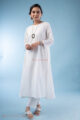Image for Kusvaa Wkr291 Geet Cotton A Line Kurta Side