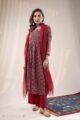 Image for Kusvaa Wkr293 Likha Handblock Print Cotton Kurta Pocket