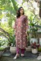 Image for Kusvaa Wkr294 Priyana Cotton Straight Fit Kurta Side