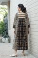 Image for Kusvaa Dr087 Saptarshi Cotton A Line Dress Sitting