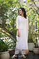 Image for Kusvaa Wkr310 Namavi Cotton Chikankari Kurta Pocket