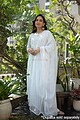 Image for Kusvaa Wkr309 Svara Cotton Chikankari Kurta Front