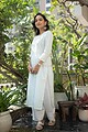 Image for Kusvaa Wkr309 Svara Cotton Chikankari Kurta Pocket