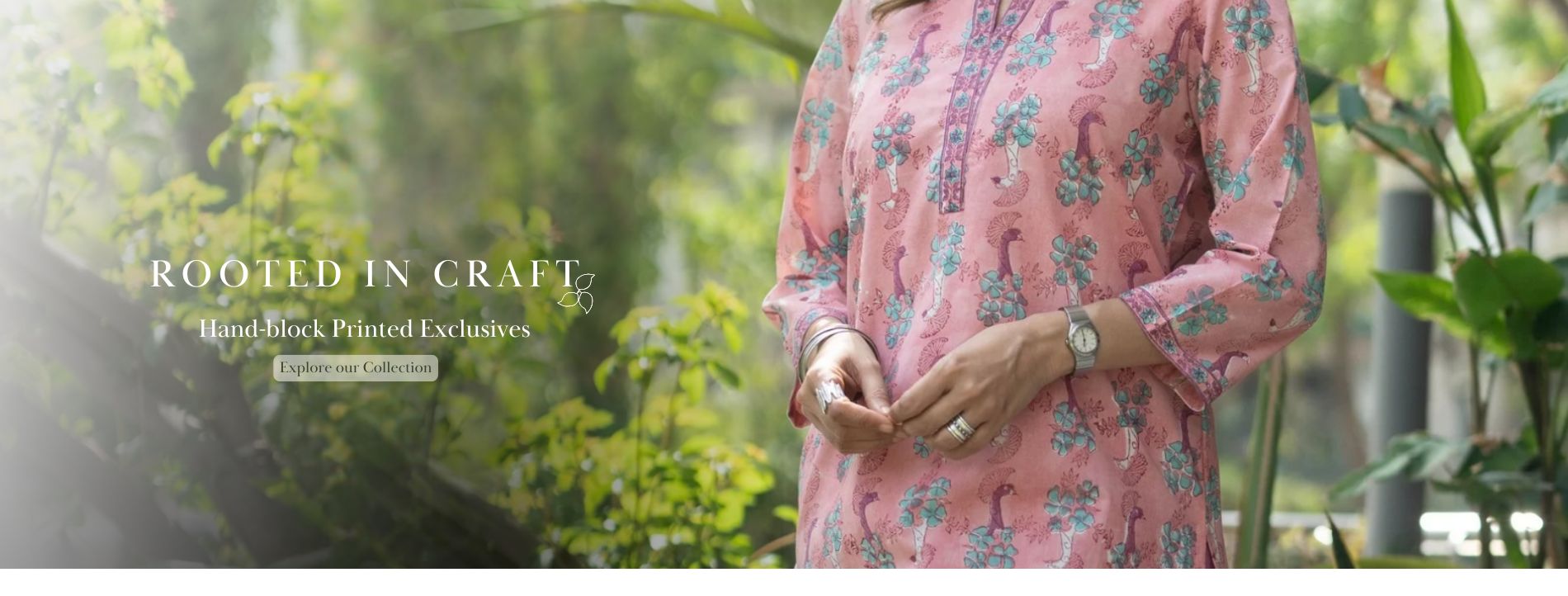 Image for Hand Block Print Banner