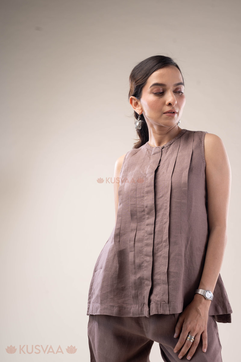 Image for Kusvaa Cood135 Yashvi Linen Co Ord Set Featured