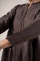 Image for Kusvaa Cood137 Sumedha Linen Satin Co Ord Set Closeup 2