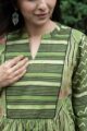 Image for Kusvaa Dr084 Dhimahi Cotton A Line Dress Closeup