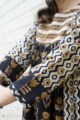 Image for Kusvaa Dr087 Saptarshi Cotton A Line Dress Closeup 2