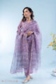 Image for Kusvaa Kds033 Tushati Kurta With Dupatta Set Side