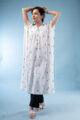 Image for Kusvaa Shkaf004 Jeena Handloom Cotton Kaftan Front