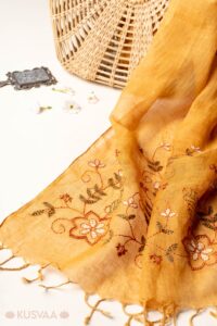 Image for Kusvaa Sto003 Trinisha Linen Stole Side