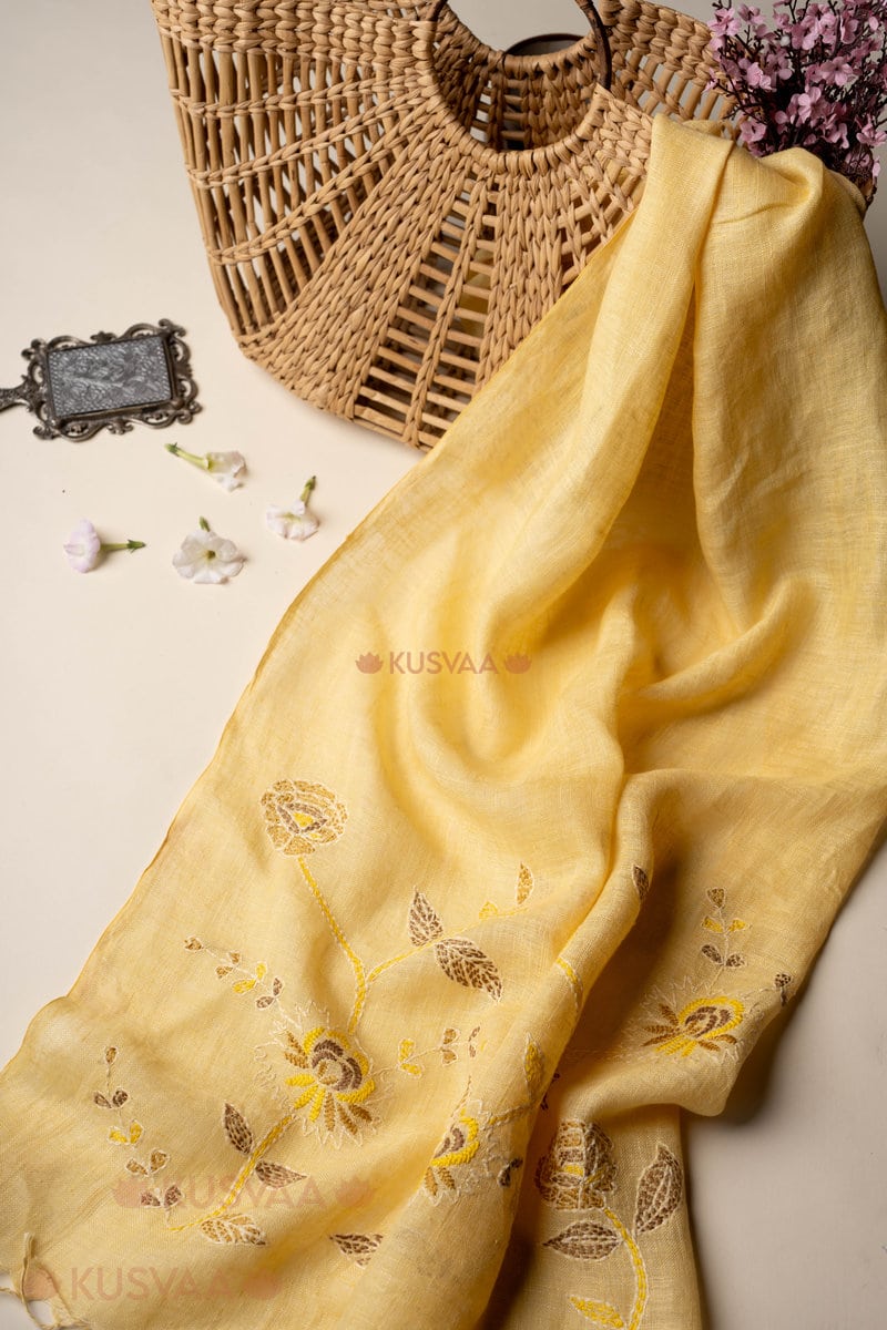 Image for Kusvaa Sto005 Shloka Linen StoleĀ Featured