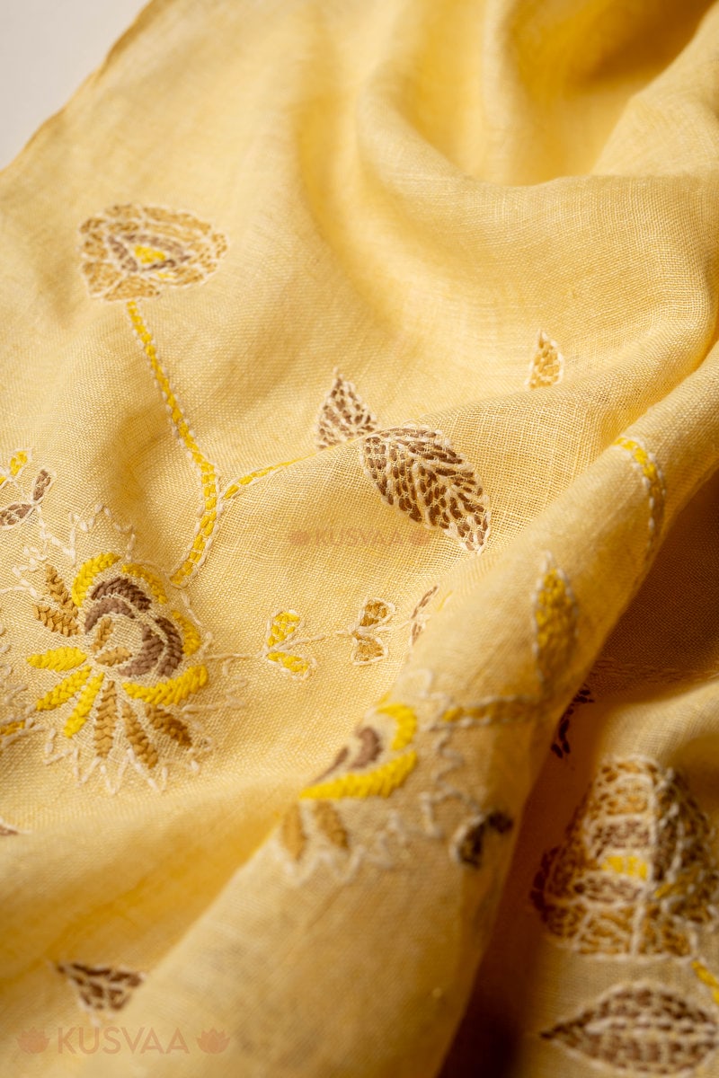 Image for Kusvaa Sto005 Shloka Linen StoleĀ Front