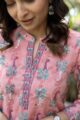 Image for Kusvaa Wkr297 Samagya Cotton Straight Fit Kurta Closeup