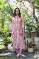 Image for Kusvaa Wkr297 Samagya Cotton Straight Fit Kurta Sitting