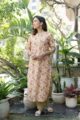 Image for Kusvaa Wkr303 Swaha Cotton Handblock Kurta Front