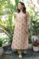 Image for Kusvaa Wkr303 Swaha Cotton Handblock Kurta Pocket