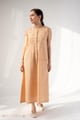 Image for Kusvaa Dr094 Varnika Handloom Cotton A Line Dress Front