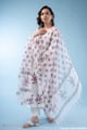 Image for Kusvaa Wkr308 Malati Handblock Cotton A Line Kurta Front