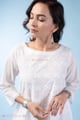 Image for Kusvaa Wkr313 Omkari Cotton A Line Kurta Featured