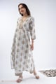 Image for Kusvaa Cood144 Sumedha Cotton Handblock Kurta Pant Set Pattern