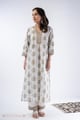 Image for Kusvaa Cood144 Sumedha Cotton Handblock Kurta Pant Set Side