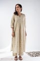 Image for Kusvaa Cood146 Anvita Cotton Jamdani Co Ord Set Pattern