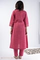 Image for Kusvaa Cood147 Akshata Handloom Cotton Co Ord Set Back
