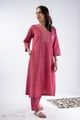 Image for Kusvaa Cood147 Akshata Handloom Cotton Co Ord Set Front