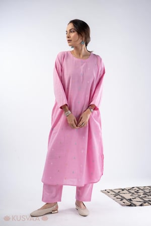 Image for Kusvaa Cood148 Chandika Handloom Cotton Co Ord Set Front