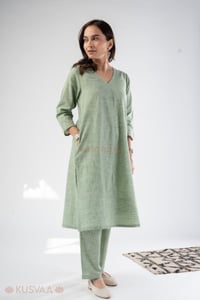 Image for Kusvaa Cood151 Chahat Handloom Cotton Co Ord Set Side