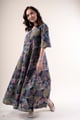 Image for Kusvaa Dr096 Ashasvi Cotton A Line Dress Side