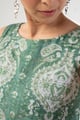 Image for Kusvaa Dr097 Kashvi Cotton Mulmul A Line Dress Closeup