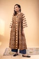Image for Kusvaa Dr098 Nimishna Cotton Handblock A Line Dress Pattern