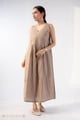 Image for Kusvaa Dr099 Siddhi Handloom Cotton A Line Dress Side