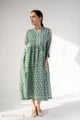 Image for Kusvaa Dr101 Svaksi Handblok Cotton A Line Dress Pattern