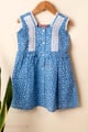 Image for Kusvaa Grw140 Oviya Kids Blue Cotton Dress Featured