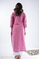Image for Kusvaa Wkr332 Avrta Handloom Cotton Kurta Back