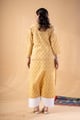 Image for Kusvaa Wkr333 Lavanya Cotton Straight Fit Kurta Back