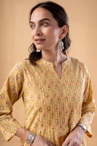 Image for Kusvaa Wkr333 Lavanya Cotton Straight Fit Kurta Featured