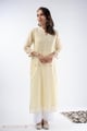 Image for Kusvaa Wkr334 Mura Kota Doria Straight Fit Kurta Side